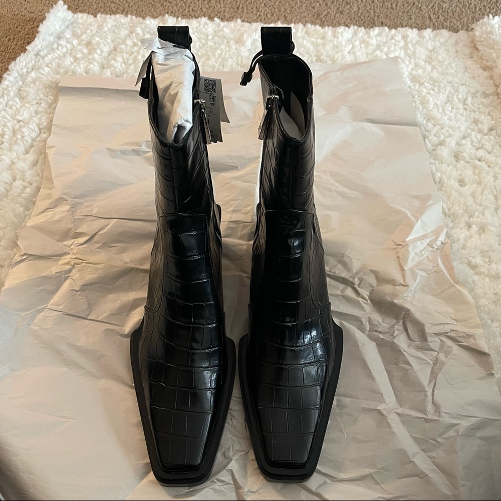 ZARA Black Boots